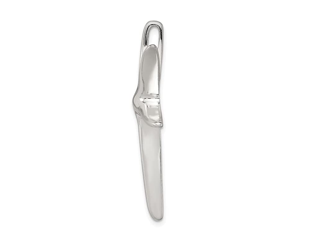 925 Sterling Silver Starfish Charm Pendant Necklace with 18