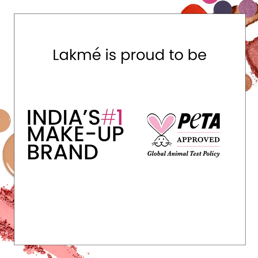 LAKMÉ Glitterati Collection Nail Polish - High Glam Shimmery Finish, Champagne Sparkle (12ml) - Perfect for Parties, Weddings & Special Occasions