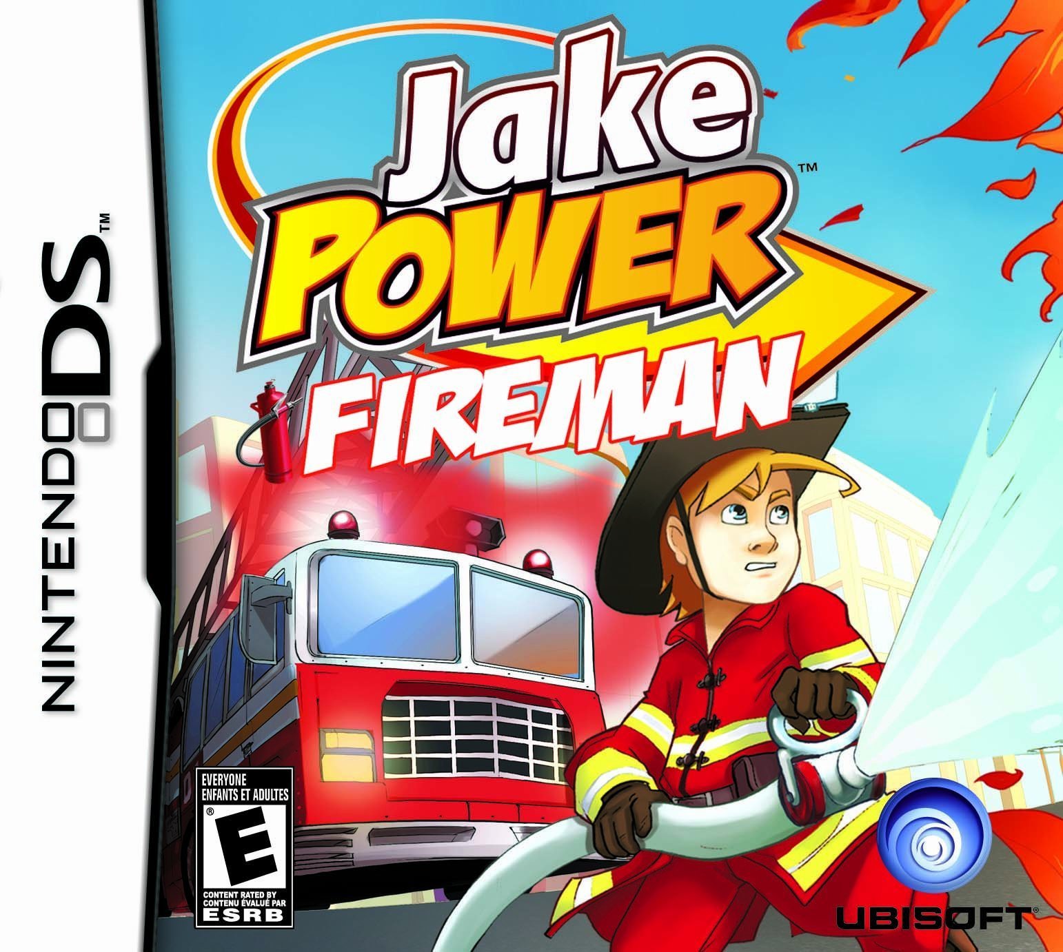 Jake Power Fireman Game for Nintendo DS - Fun Adventure & Rescue Simulation for Kids