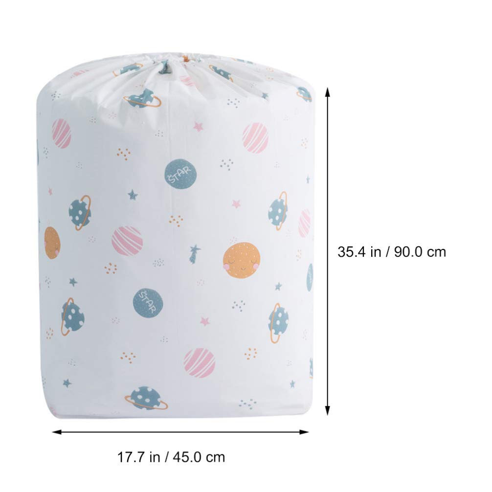 2-Pack Cabilock Large Drawstring Storage Bags for Clothes, Quilts & Comforters - Durable Gym & Travel Organizer for Camping, Blankets & Home Storage