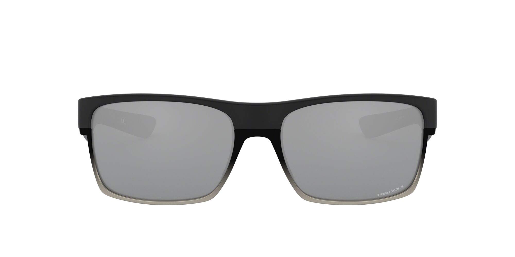 Oakley Men's Oo9256 Twoface Low Bridge Fit Rectangular Sunglasses - Polarized UV Protection for Driving, Running & Outdoor Sports