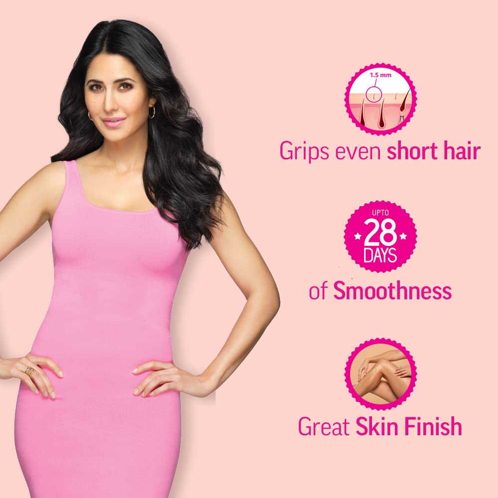 Veet Full Body Waxing Kit for Normal Skin - At-Home Hair Removal for Smooth Skin | Perfect for Legs, Arms, Underarms & Bikini Line
