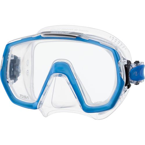 Tusa Freedom Elite Scuba Diving Mask - Professional Snorkeling Gear for Underwater Exploration, Perfect for Ocean Adventures and Marine Life Observation