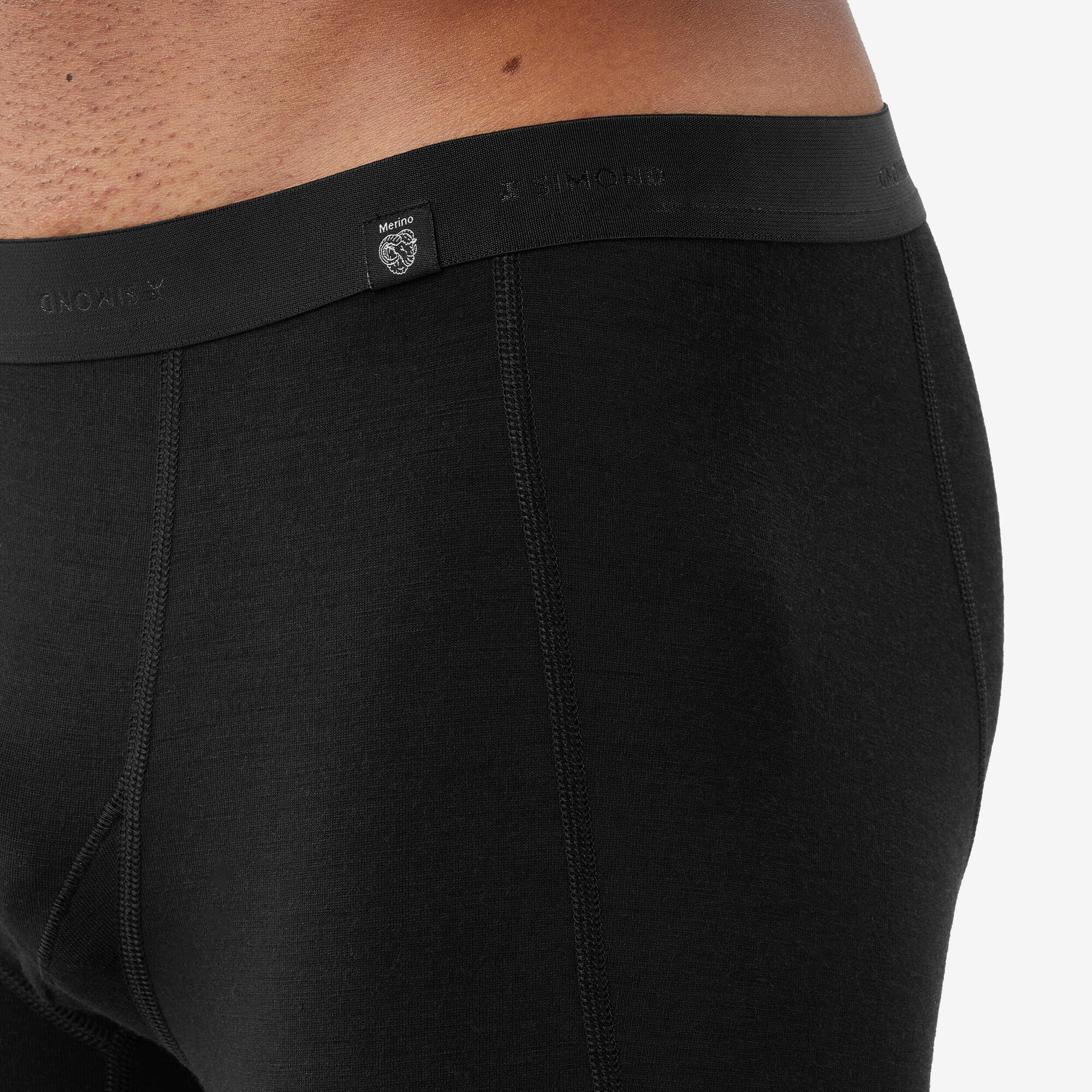 Simond Men's MT500 Merino Wool Boxer Shorts for Hiking & Backpacking - Breathable & Odor-Resistant Underwear for Outdoor Adventures