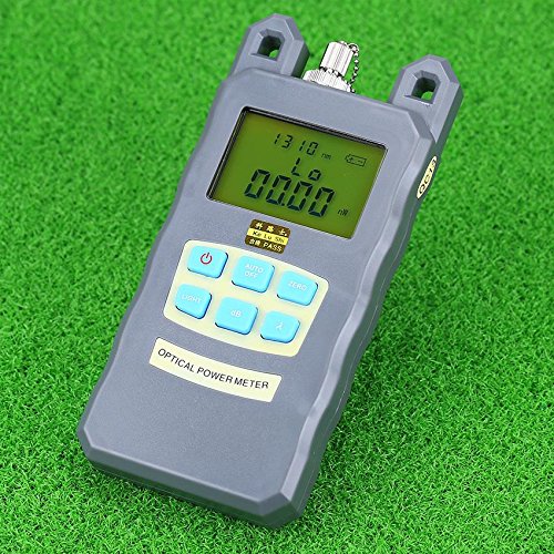 19-in-1 Fiber Optic Tool Kit with 6C Cleaver, Power Meter & Cable Tester - Professional Fiber Welding, Stripping & Testing Tools for Network Installation & Maintenance