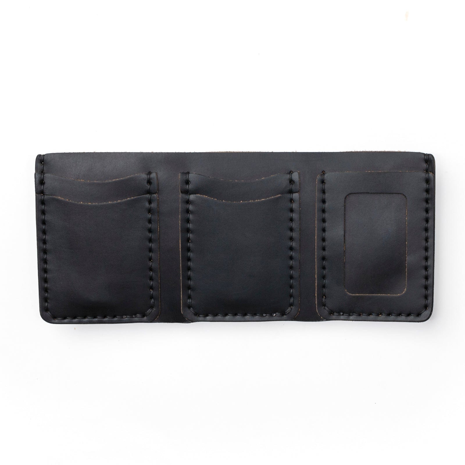 Genuine Leather Trifold Wallet for Men - RFID Blocking, Multiple Card Slots & ID Window - Perfect for Everyday Use, Travel & Business