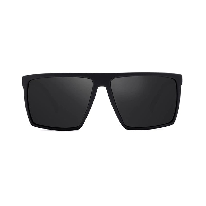 Bonfire Rhino Black Polarized Sunglasses for Men & Women - UV Protection, Stylish Outdoor Shades for Driving, Hiking & Beach