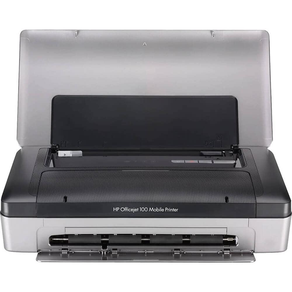 HP Officejet 100 L411A Wireless Mobile Printer | High-Quality Color Printing 4800x1200 dpi | Compact Desktop Design with Bluetooth & USB | Perfect for Home Office, Small Business & On-the-Go Printing