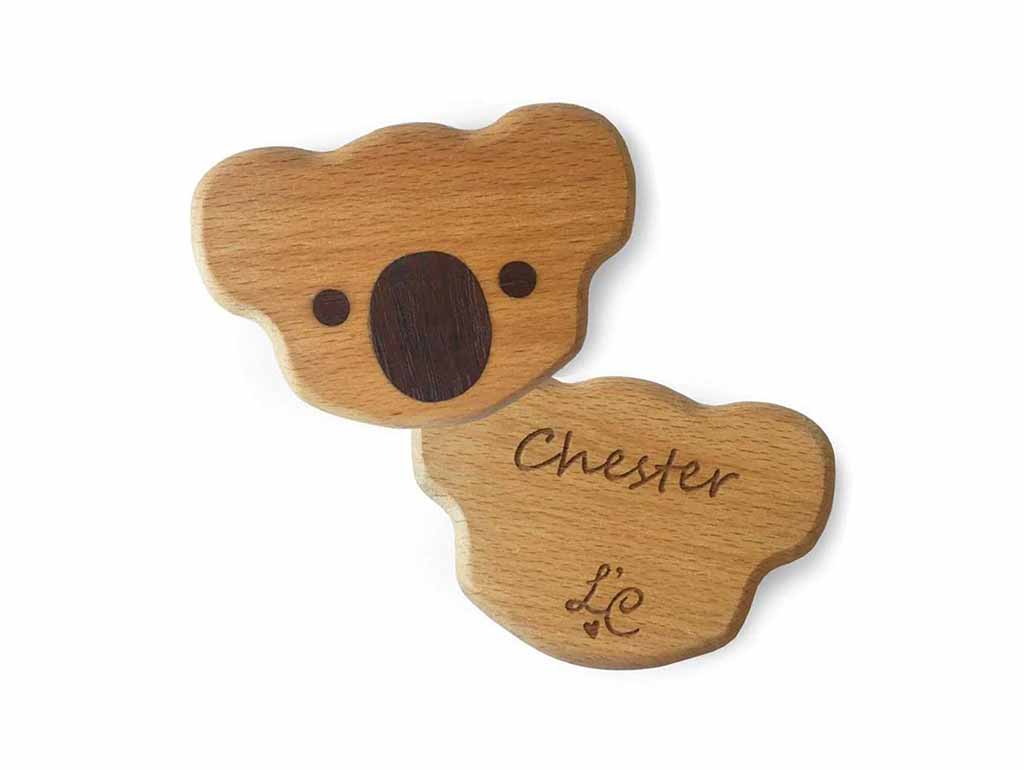 Personalized Koala Baby Gift Set - Gender Neutral Newborn Present for Boys & Girls - Perfect for Baby Showers, Birthdays & Christenings