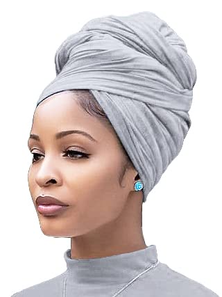 1-light Grey Headwrap