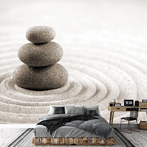 Rocks Over a Rippled Sand Effect