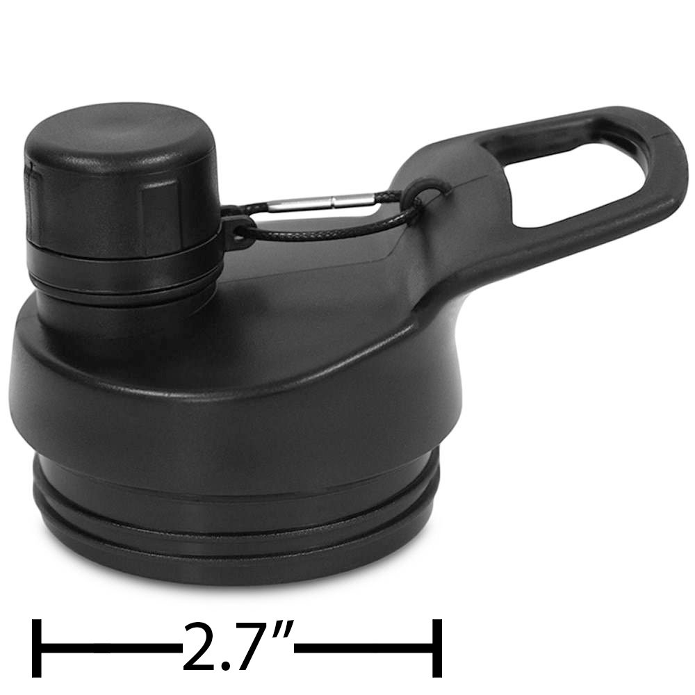 RTIC Sport Lid for Wide Mouth Water Bottles - Leak-Proof, Durable & Insulated - Perfect for Hiking, Gym & Outdoor Activities