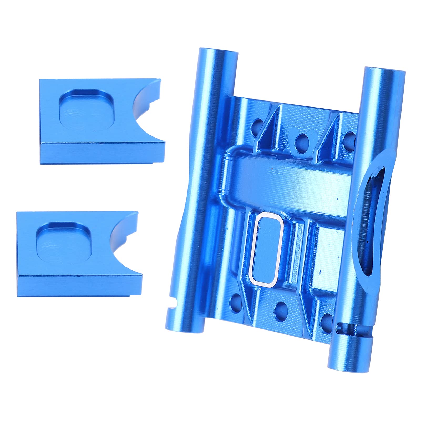 Aluminum Alloy Metal Center Differential Cover for 1/8 RC Cars - Durable, Lightweight & Stable Performance - Blue - Perfect for Off-Road Racing & RC Car Upgrades