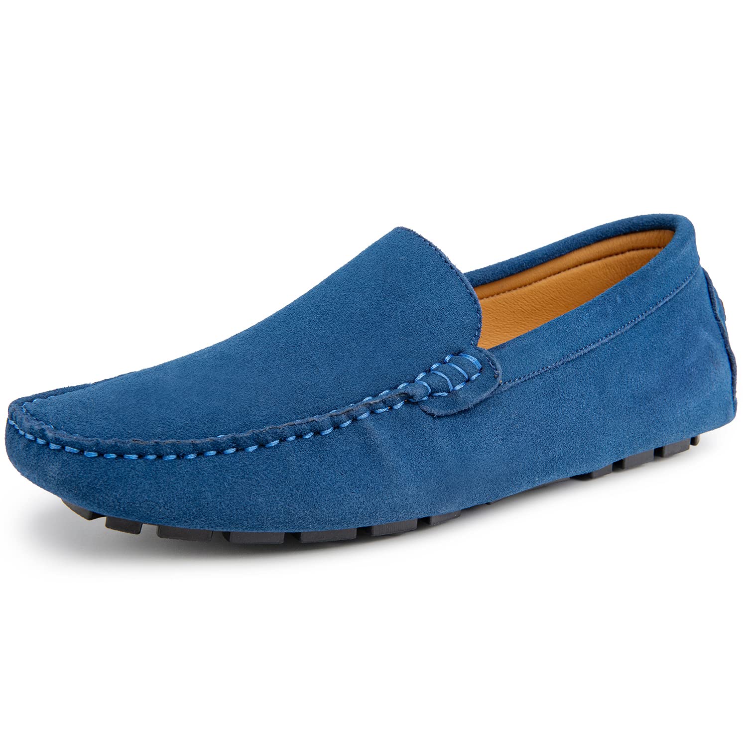 Go Tour Men's Penny Loafers - Comfortable Moccasin Driving Shoes & Slip-On Boat Shoes for Casual Wear | Perfect for Office, Travel & Weekend Outings