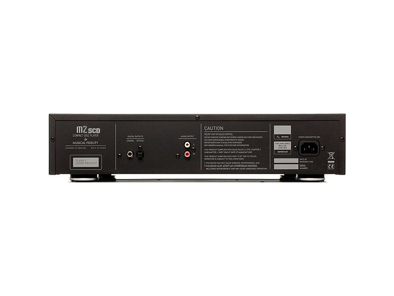 Musical Fidelity M2SCD High-End CD Player - Audiophile CD Transport with Digital Output for Home Theater & Hi-Fi Systems | Perfect for Music Lovers & Audio Enthusiasts