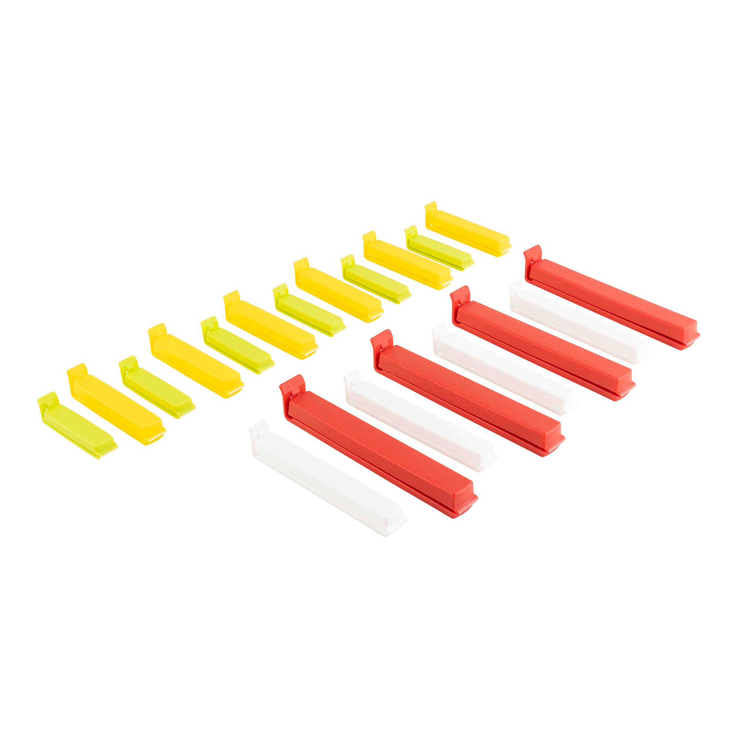 Linden Sweden Twixit Bag Clips - 20-Piece Set for Food Freshness & Spill Prevention | BPA-Free, Microwave, Freezer & Dishwasher Safe | Ideal for Kitchen Storage, Snack Organization & Travel Food Containers