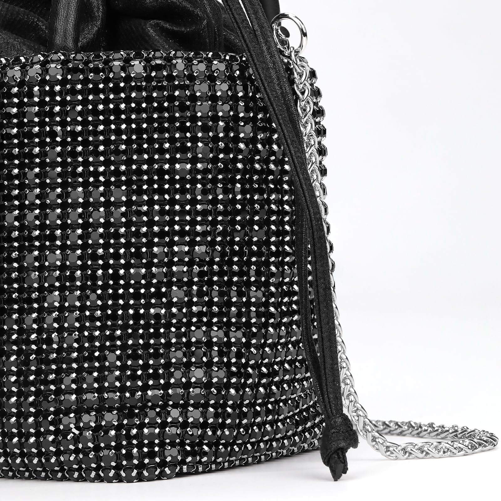 Sparkly Rhinestone Clutch Purse for Women - Elegant Small Evening Handbag for Party, Prom, Wedding | Perfect for Formal Events, Date Nights & Special Occasions