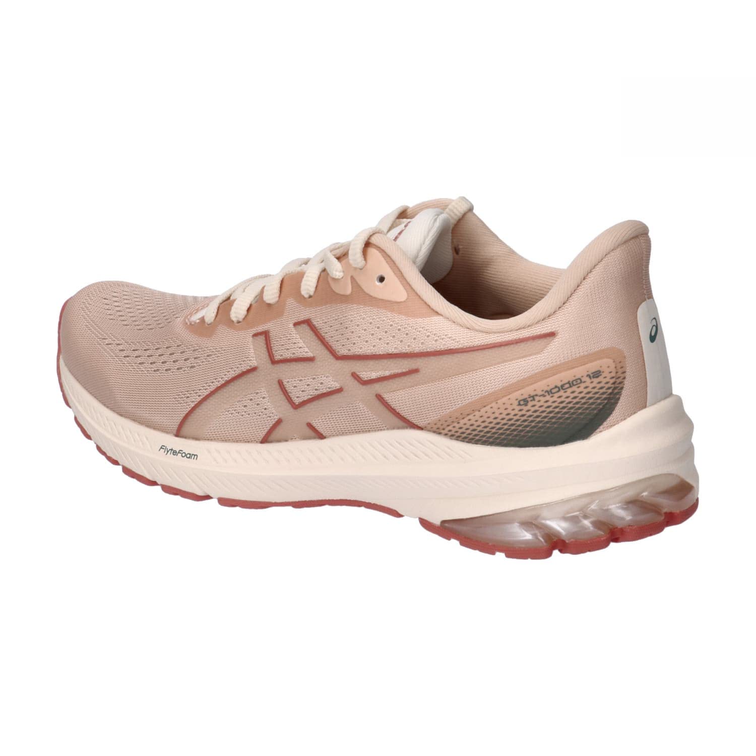 ASICS GT 1000 12 Women's Running Shoes - Lightweight Cushioned Sneakers for Jogging & Training - Grey & Pink Athletic Shoes for Road Running, Gym Workouts & Daily Walking
