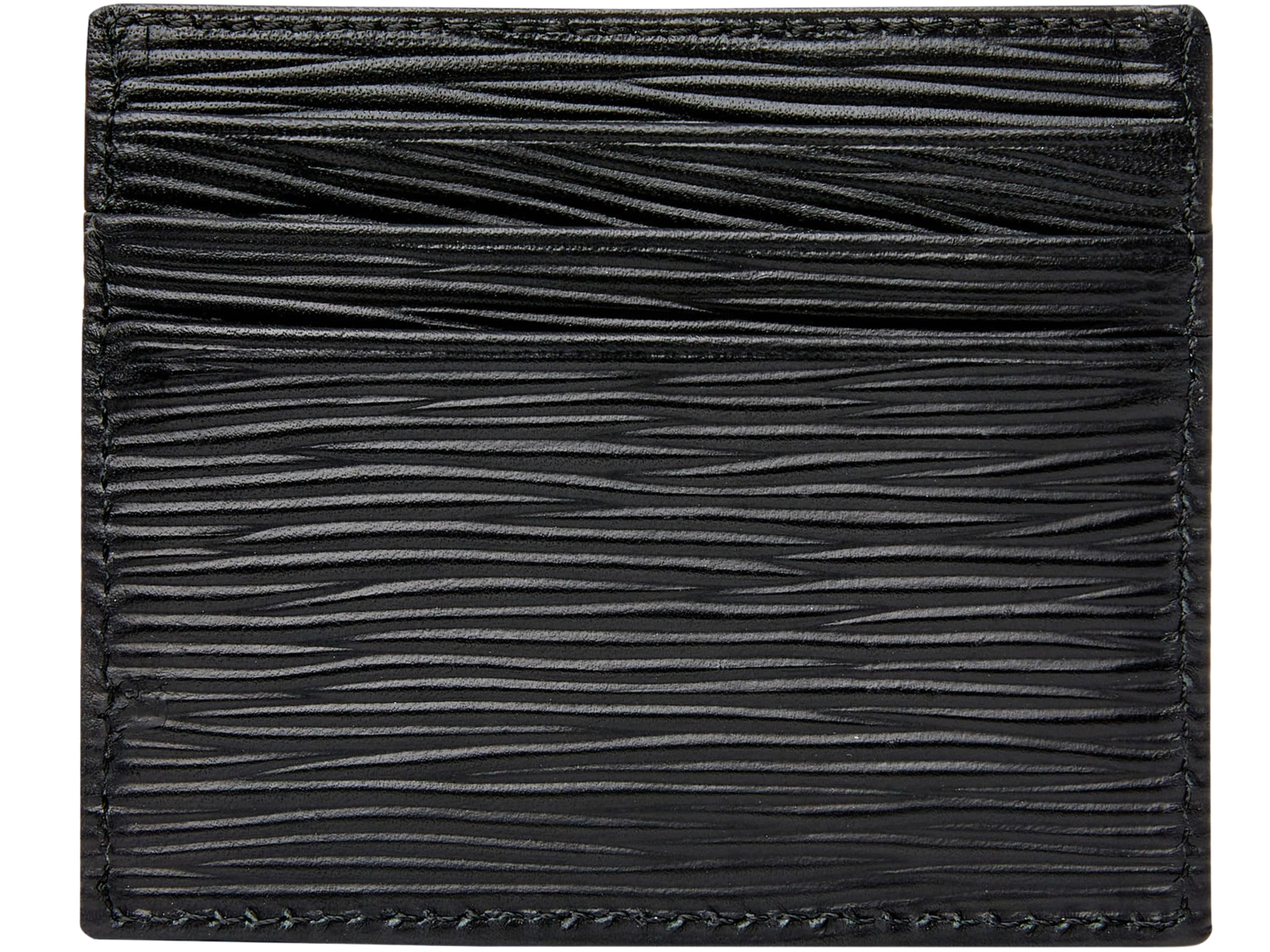 Slim Minimalist RFID Blocking Leather Card Wallet for Men & Women - Ultra Thin Credit Card Holder with Money Clip | Perfect for Travel, Business & Everyday Use (Black)