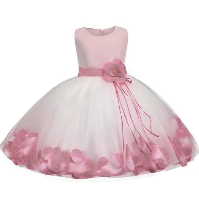Floral Baby Girl Baptism Dress - Elegant Lace Christening Gown for Newborns & Infants - Perfect for Church, Baptism Ceremonies & Special Occasions