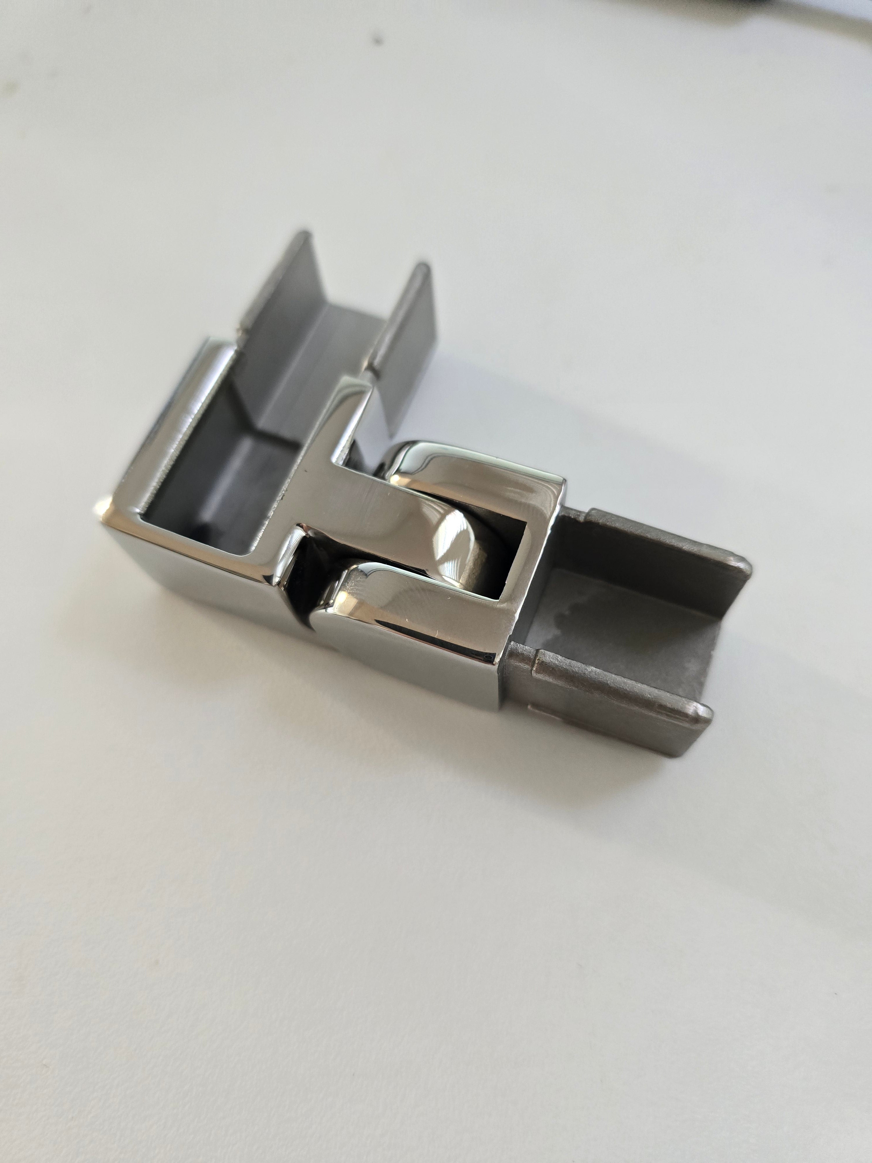 Summit Nanorail 25x21mm 90 Degree Vertical Adjustable Left Rail - Perfect for DIY Projects, Home Renovations, and Cabinet Installations