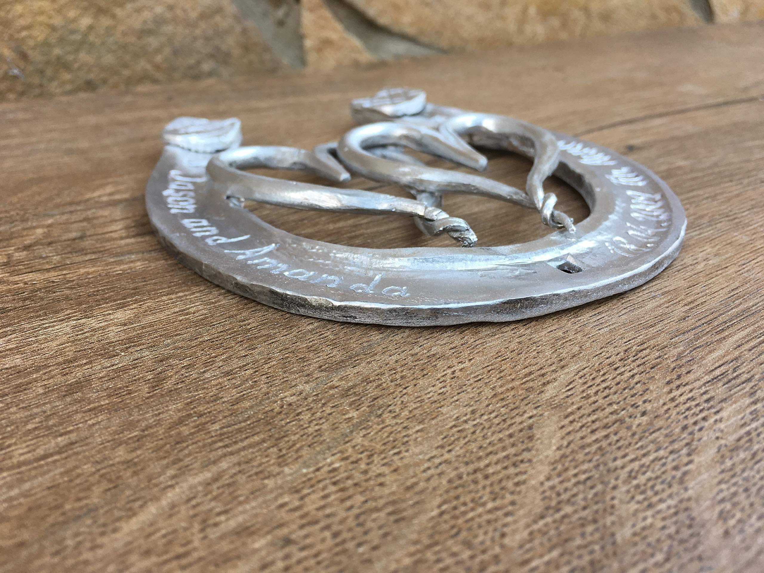 10th Anniversary Gift for Couples - Tin & Aluminum Keepsake for 10 Years Together - Perfect for Wedding Anniversaries, Romantic Celebrations & Milestone Gifts