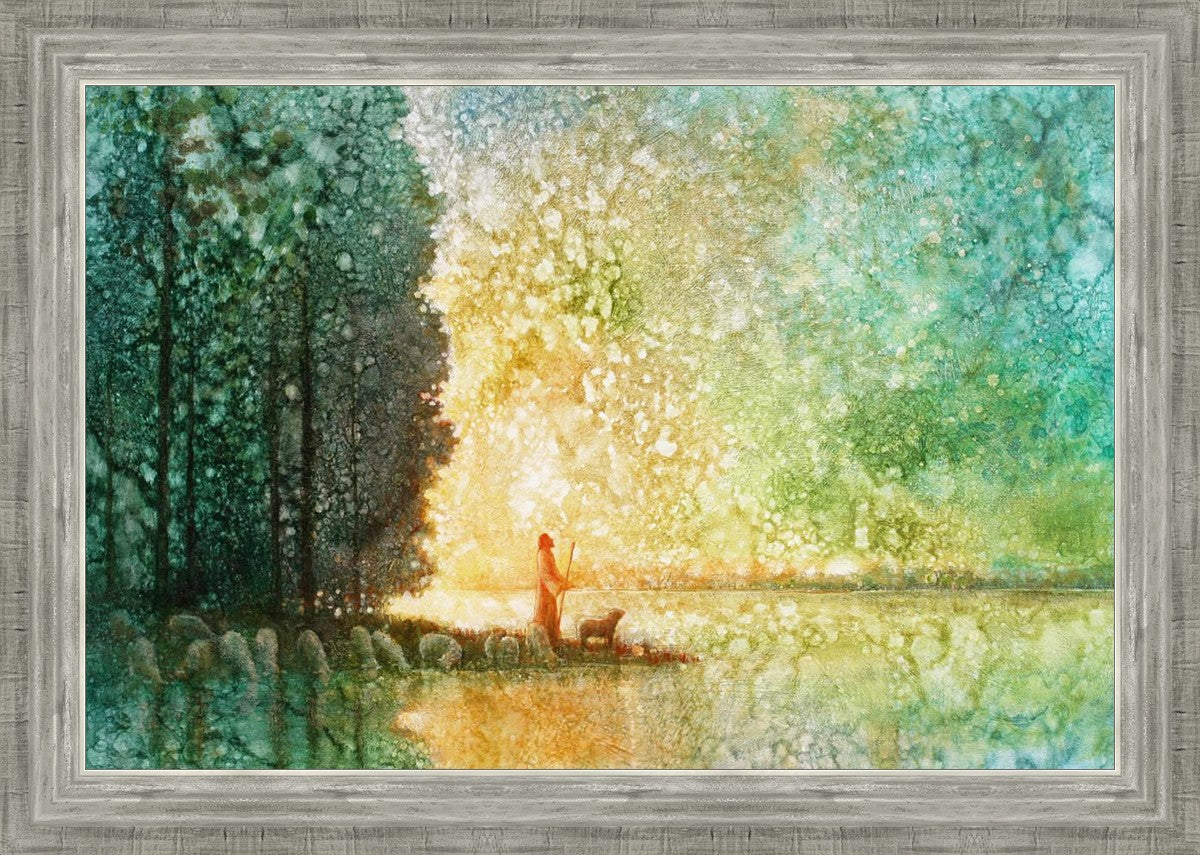 Beside Quiet Waters - Premium Home Decor for Relaxing Spaces | Perfect for Living Rooms, Bedrooms & Meditation Areas