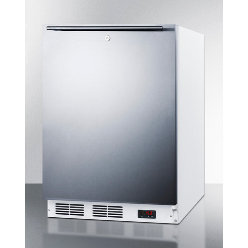 Accucold 24-Inch Wide ADA Compliant Built-In All Freezer - Energy Efficient Stainless Steel Design (Model VT65ML7BISSHHADA) - Perfect for Restaurants, Home Kitchens & Commercial Use