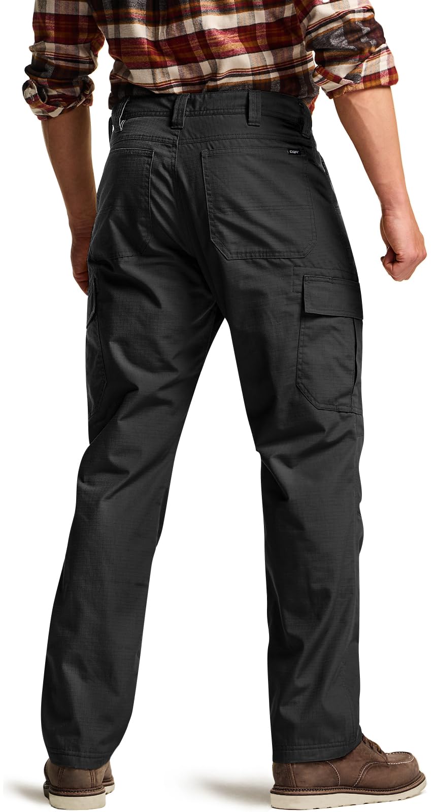 CQR Men's Winter Tactical Pants - Fleece Lined Thermal Hiking & Work Pants for Outdoor Activities, Snow Skiing & Cold Weather Adventures | Durable Cargo Pants for Hunting, Camping & Winter Sports