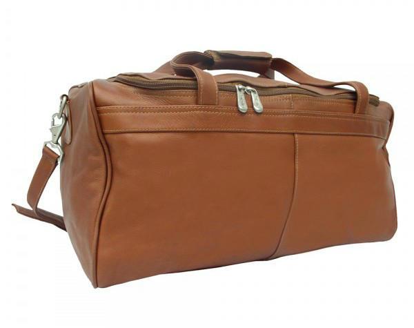 Premium Genuine Leather Small Duffel Bag for Travel - Piel Leather Traveler's Select Carry-On Weekender Bag | Perfect for Business Trips, Gym & Weekend Getaways
