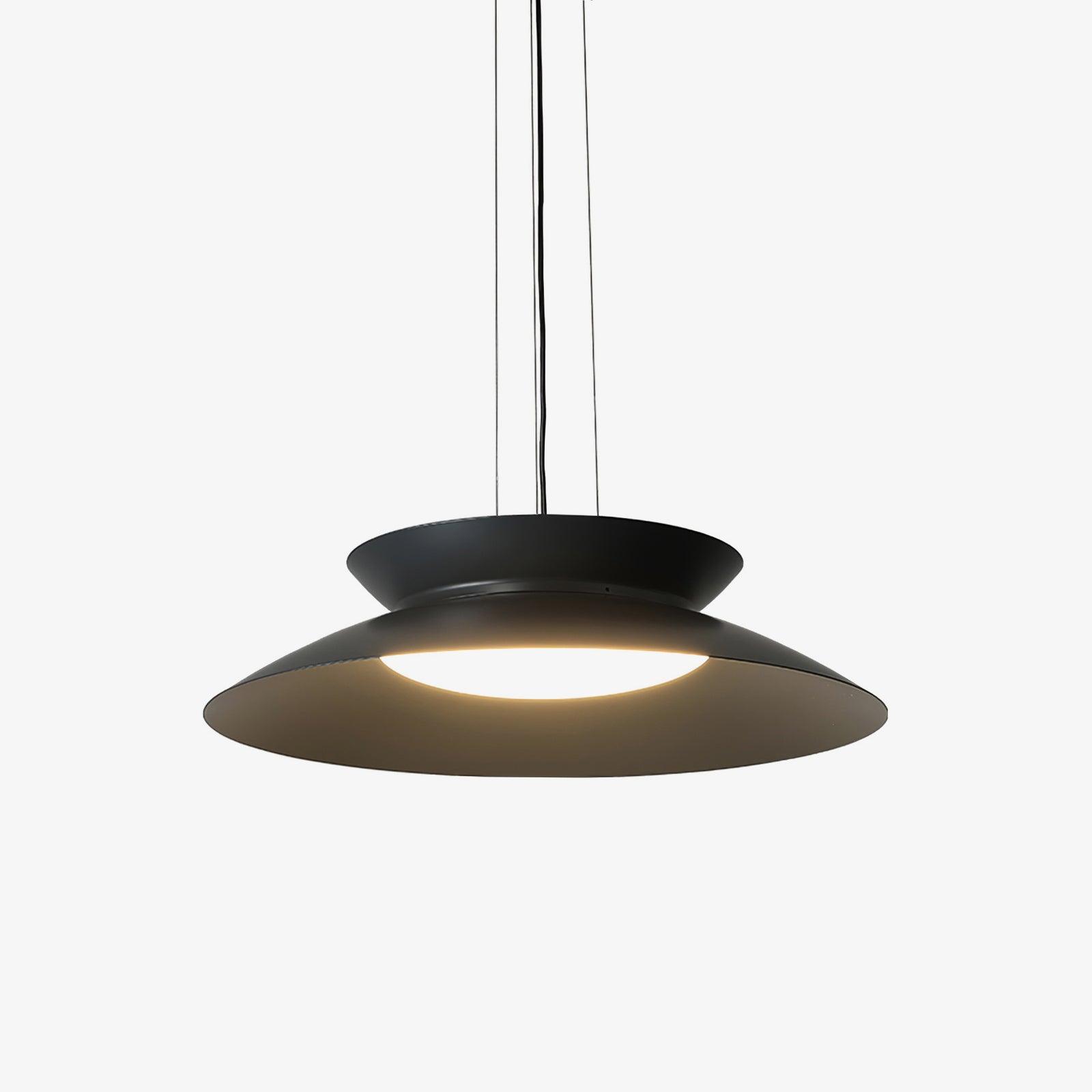 Modern Cetra Pendant Light - Elegant Glass Hanging Lamp for Kitchen Island, Dining Room & Living Room Decor - Perfect for Home and Office Lighting