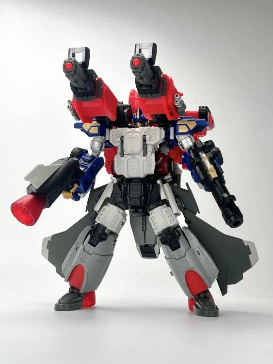 Fans Hobby Master Builder MB-22 Sky Flame Transformers Action Figure - Collectible Robot Toy for Display & Play - Perfect for Gifts, Collections & Battle Scenes