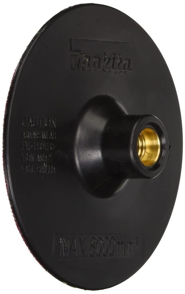 743060-6 Velcro Grinding Disc 4.92 Inch (125mm) - Premium Sanding Wheel for Metal, Wood & Paint Removal - Perfect for DIY Projects & Professional Workshop Use