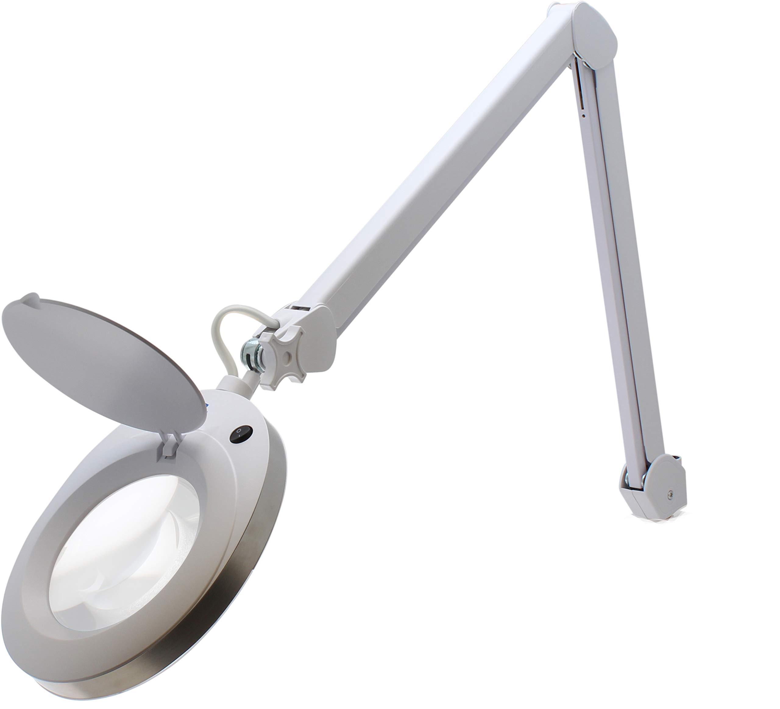 Aven ProVue Superslim LED Magnifying Lamp - 5 Diopter (2.25x Magnification) for Jewelry Making, Watch Repair & Detailed Craft Work