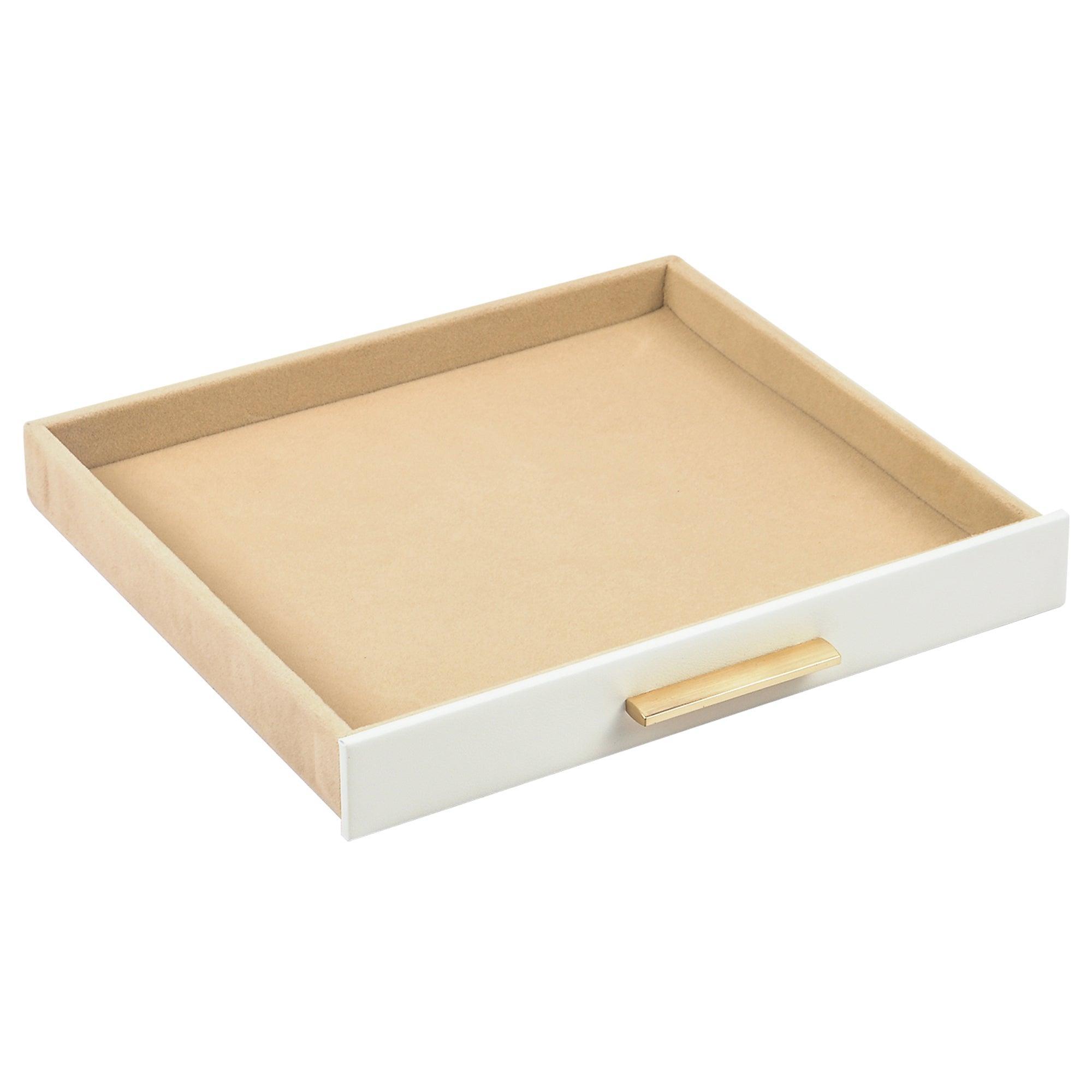 Elegant Jewelry Box Organizer for Women - 4 Layer Jewelry Storage with 3 Drawers | Perfect for Necklace, Ring & Earring Organization at Home, Travel or Gift Giving