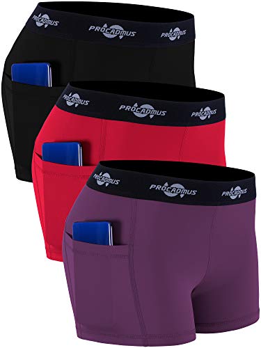 36# Pack of 3: Black & Red & Purple
