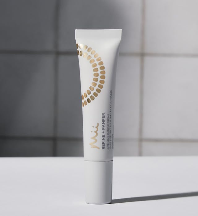 Mii Cosmetics Intensive Cuticle Cream for Dry & Damaged Nails - Cuticle Softener & Nail Repair Treatment | Moisturizing Nail Care Essential for Healthy Growth | 15ml | Perfect for Salon, Home Manicures & Winter Nail Care
