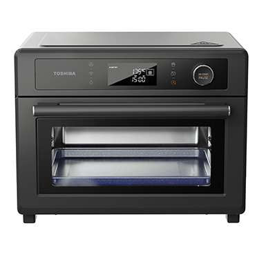 TL2 SAC25GZC(GR) 27L Air Fryer Oven - Large Capacity Digital Air Fryer Toaster Oven Combo with 10 Presets, Perfect for Baking, Roasting & Reheating - Ideal for Family Kitchens & Small Gatherings