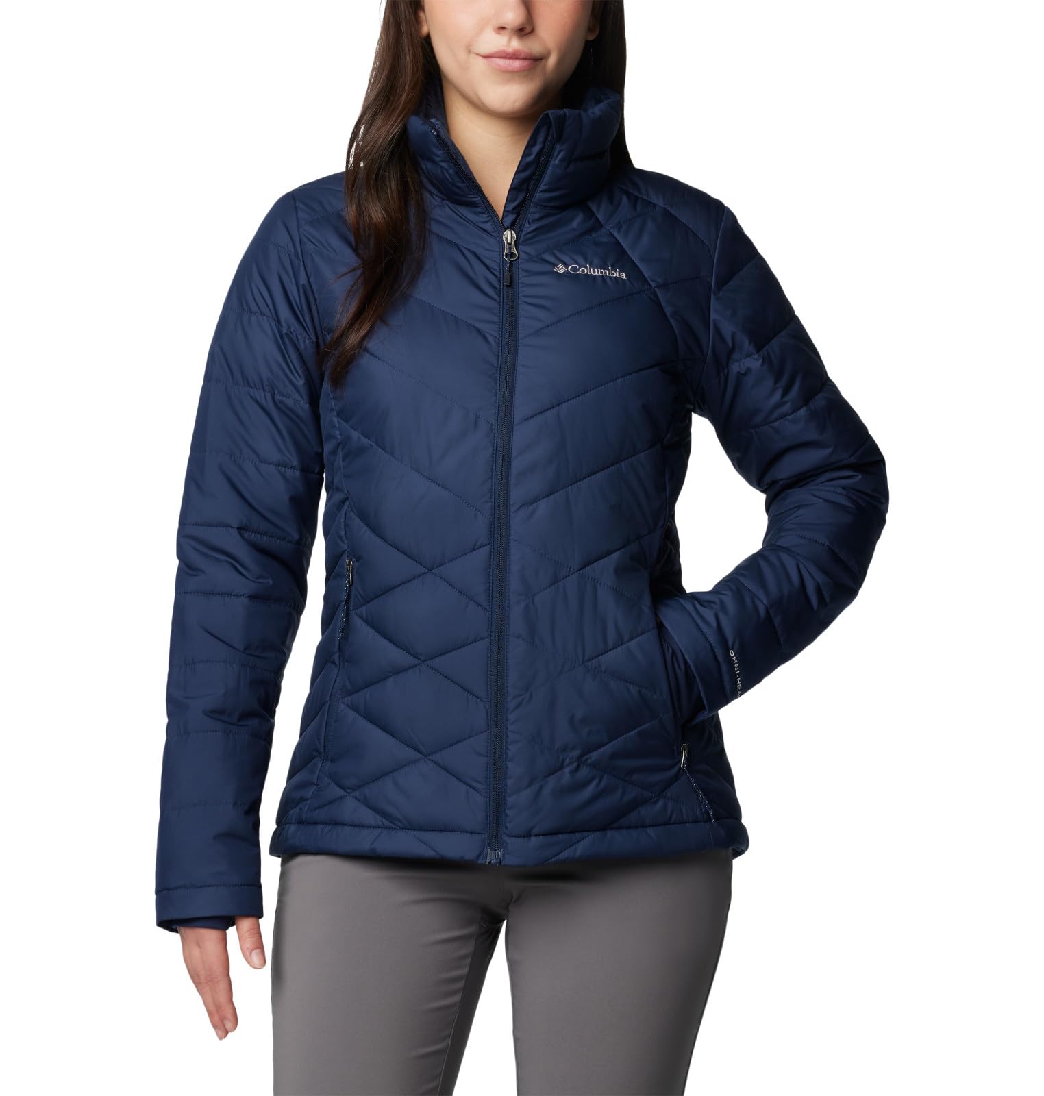 Columbia Women's Heavenly Jacket - Lightweight Waterproof Hooded Jacket for Hiking & Outdoor Activities | Windproof & Breathable Raincoat for Travel & Camping