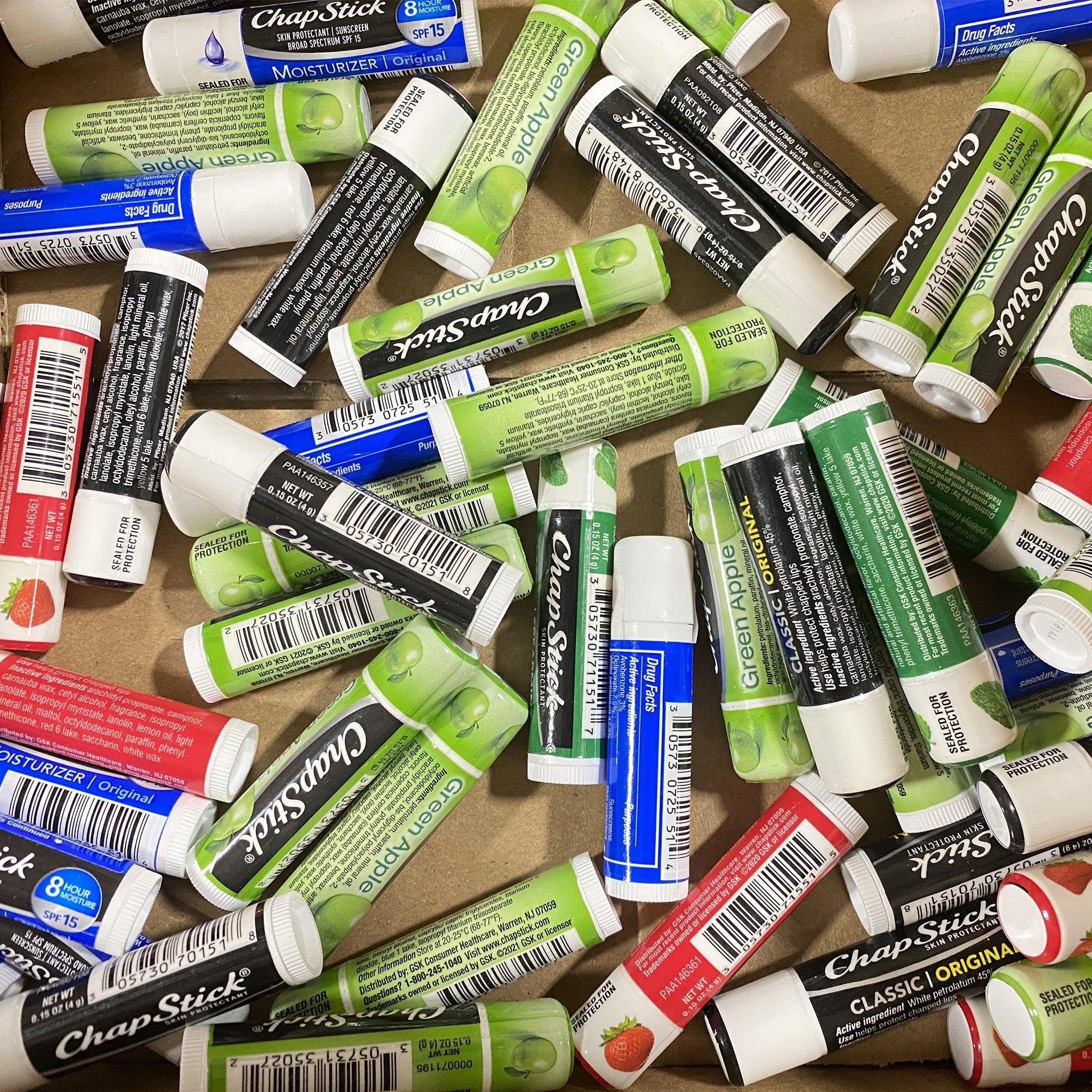 50 Pcs Assorted Flavors Lip Balm Set - Moisturizing Chapstick Variety Pack for Dry Lips | Perfect for Winter Care, Gifts & Travel Essentials