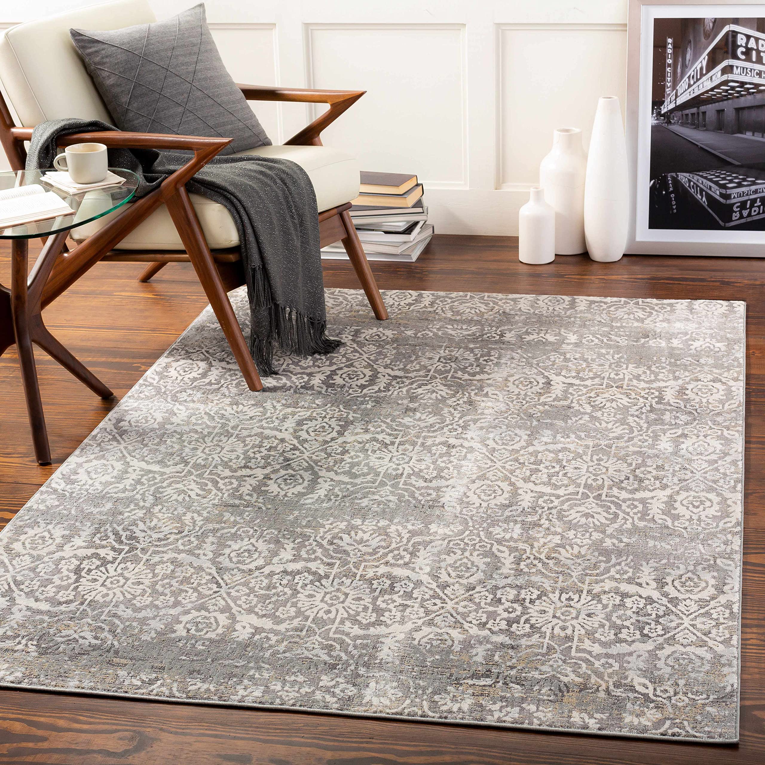 Hauteloom Mandurah Soft Plush Area Rug for Living Room & Bedroom - 6'7