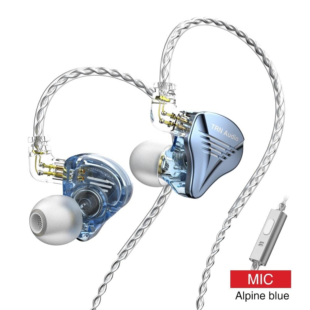 TRN TA2 2BA+1DD Hybrid In-Ear Monitors - High Resolution Audiophile Earphones for Music, Gaming & Studio Monitoring