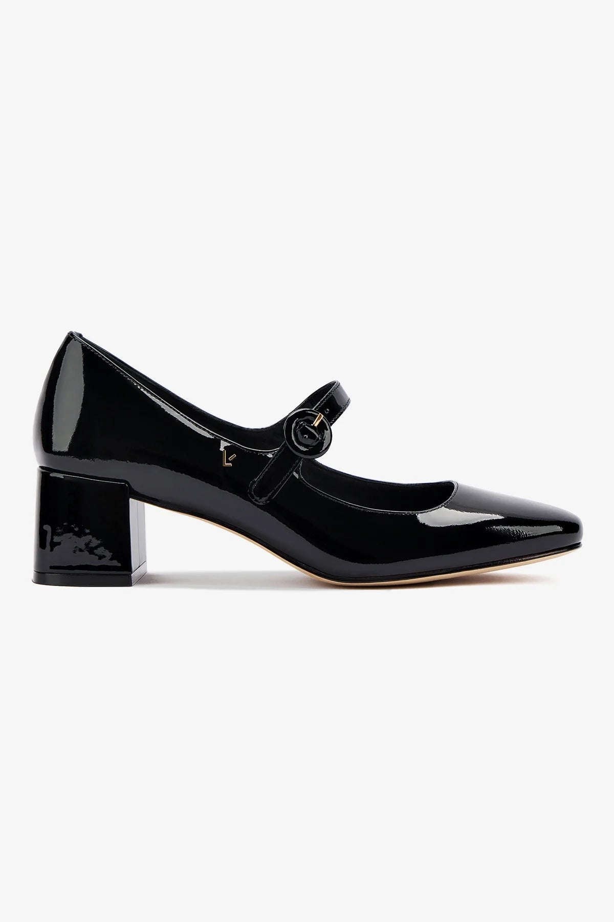 Blair Block Pump Shoes - Black Patent Leather High Heels for Women | Comfortable & Stylish Dress Pumps for Office, Party & Wedding