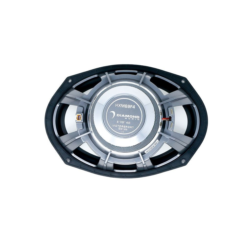 Diamond Audio HXM69F4 300W MAX (150W RMS) 6x9 Inch 2-Way Coaxial Car Speakers with RGB LED Lighting - Perfect for Car Audio Upgrades & Custom Sound Systems