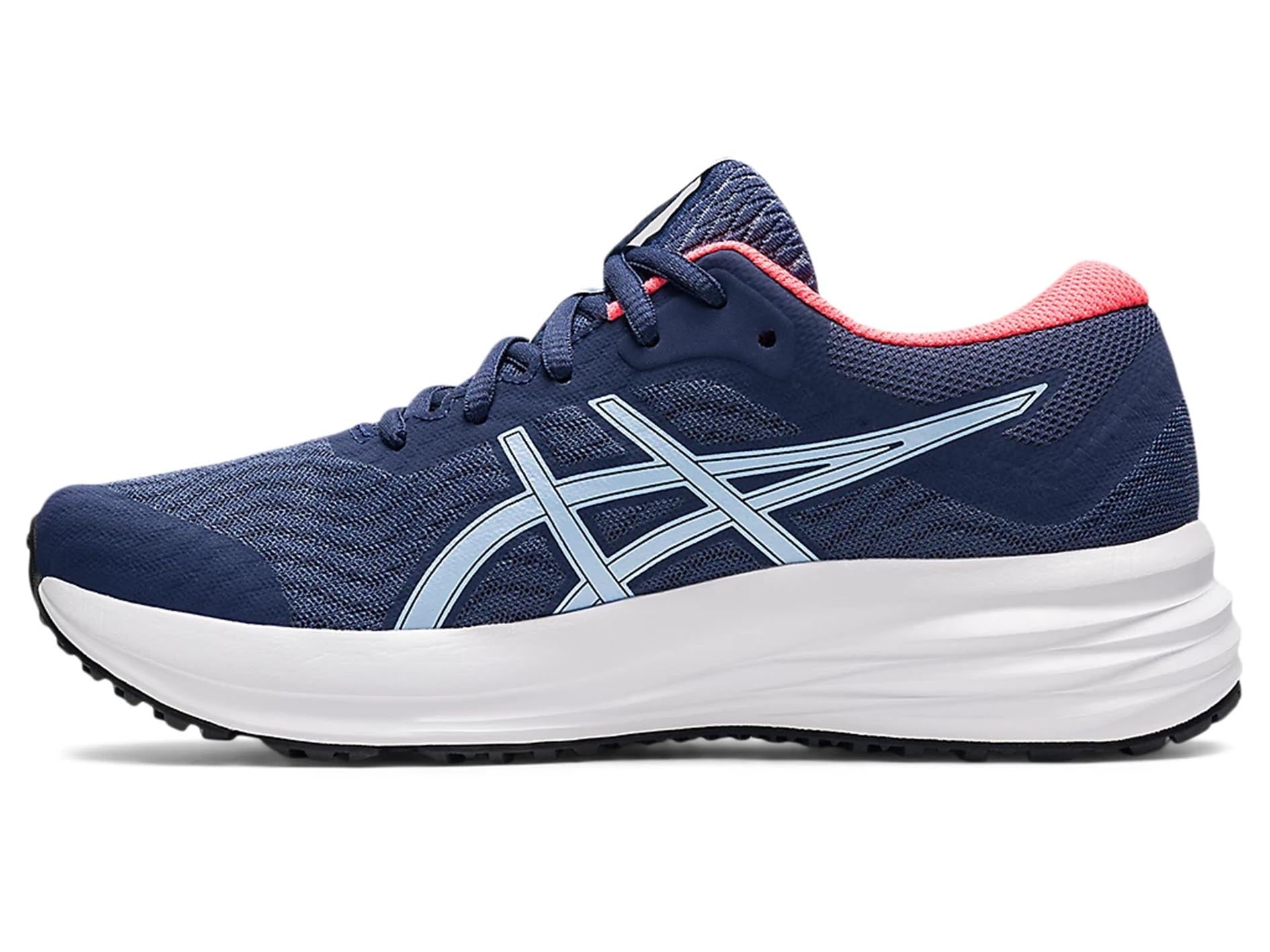 ASICS Kids Patriot 12 GS Running Shoes - Lightweight Athletic Sneakers for Boys & Girls (Style 1014A139-410) - Perfect for School, Sports & Daily Activities