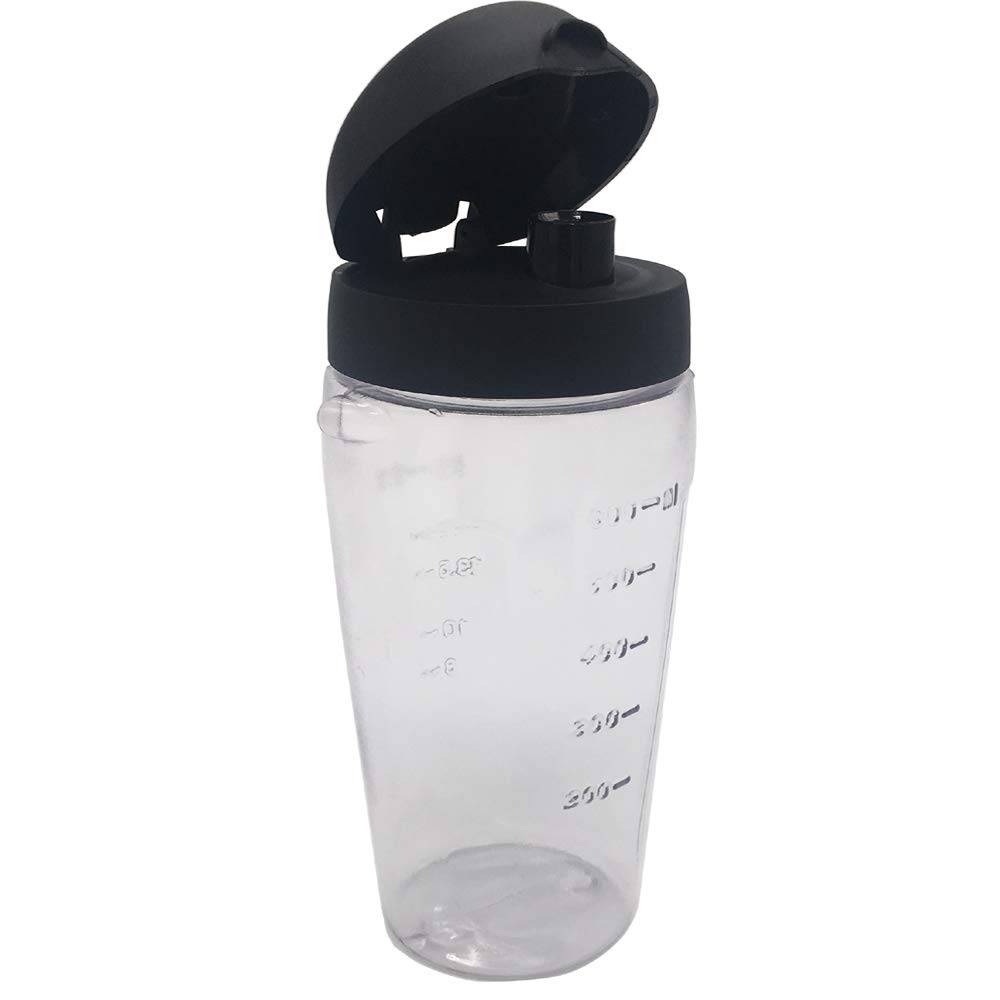 Joystar Blender Blend-N-Go Smoothie Kit with Ice Crusher Blade, Bottle Cup & Lid - Compatible with Oster Blenders (3 PETG Containers + 6 Stainless Steel Blades) - Perfect for Making Healthy Smoothies, Protein Shakes & Frozen Drinks at Home, Gym or Office