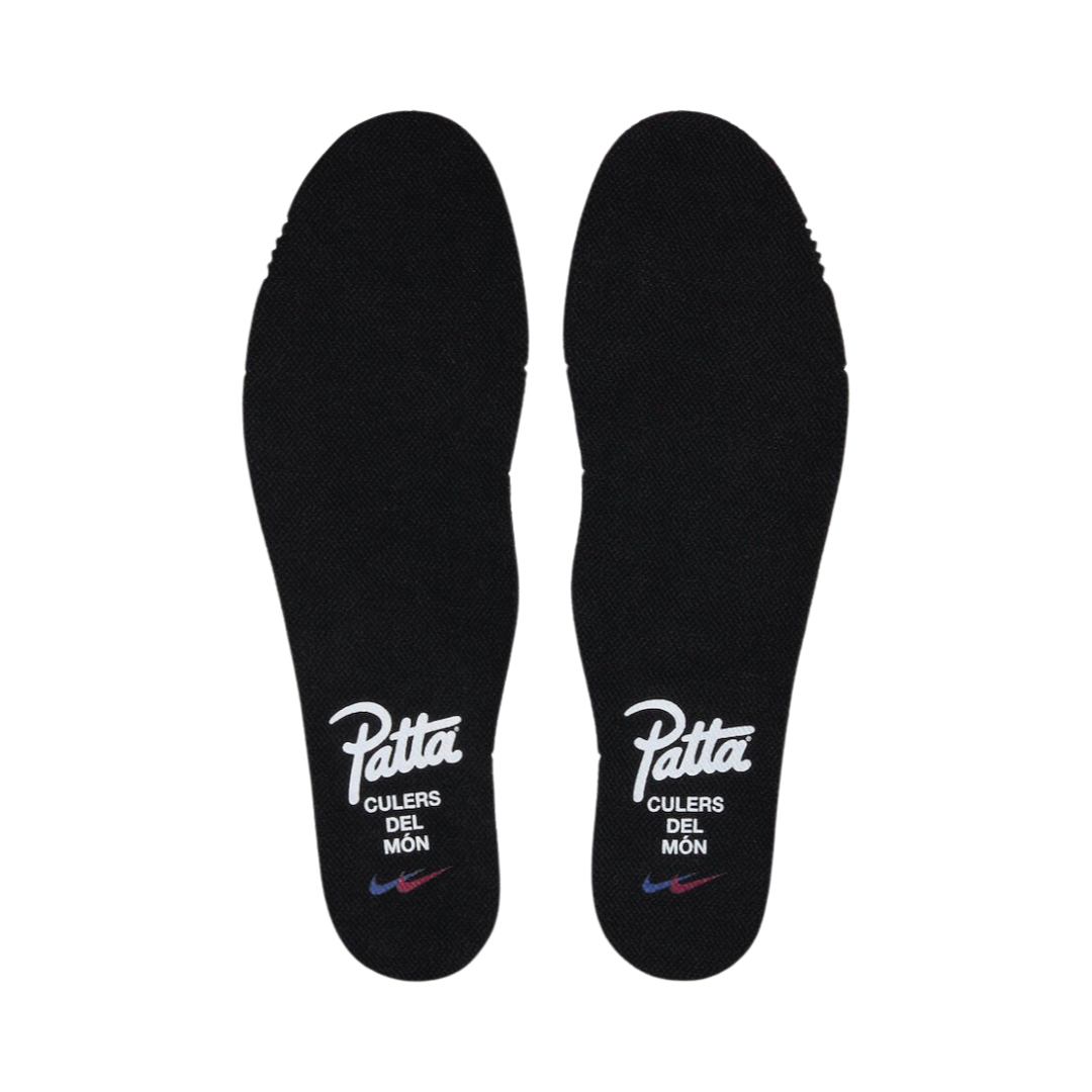 Nike Air Max Plus x Patta x Barcelona FC Culers de Mon Sneakers - Fuchsia, Deep Royal Blue, Black & White | Limited Edition Collaboration | Perfect for Streetwear, Sneaker Collectors & Football Fans
