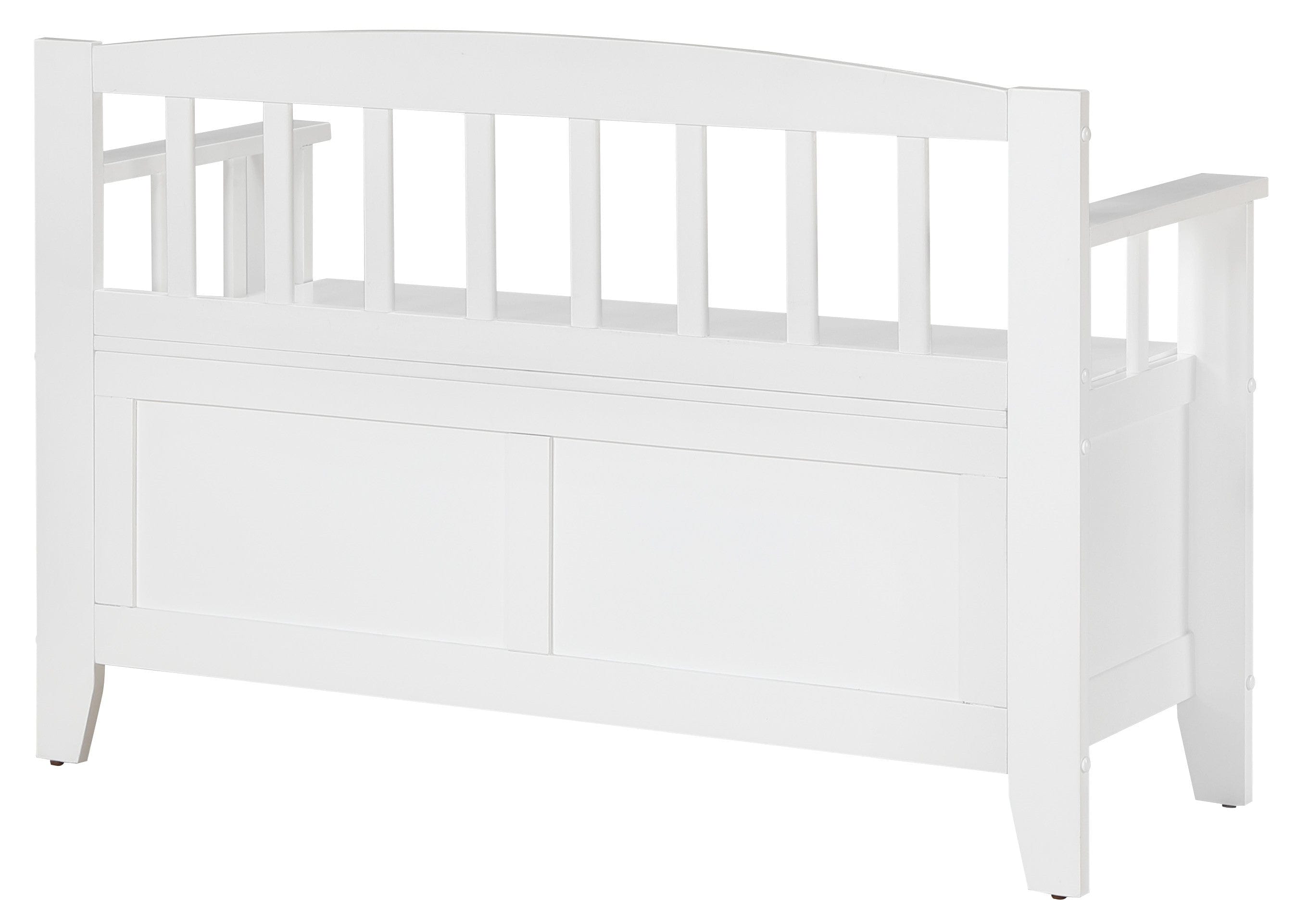 OSP Designs Metro Entryway Wooden Bench [MET41] - Stylish & Durable Hallway Seating for Home, Office, or Mudroom Organization
