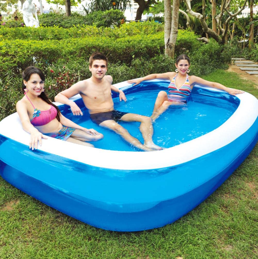 **Inflatable Kids Paddling Pool - 71 x 55 x 18 Inches, Summer Garden Play Pool for Children, Outdoor Water Fun, Home & Backyard Use**    *(Perfect for Toddlers, Backyard Splash Play, Summer Parties, and Outdoor Family Fun)*