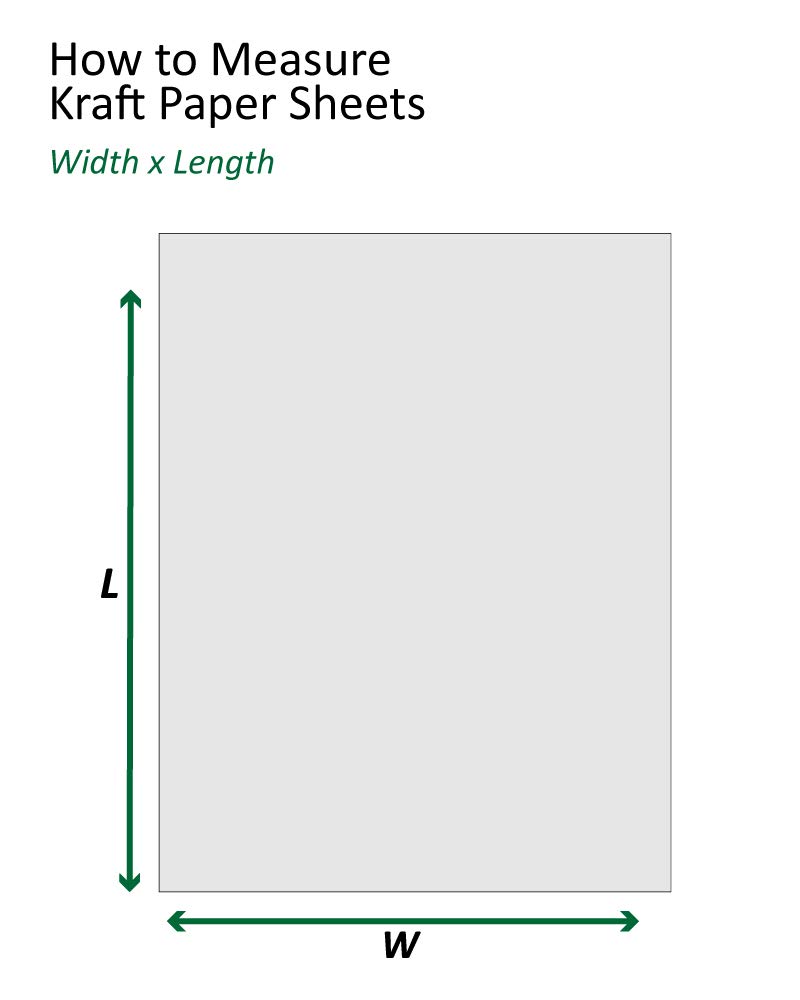 Premium 30# Kraft Paper Sheets - 18